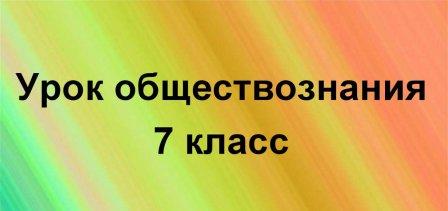 "Моральные нормы на уроке обществознания".